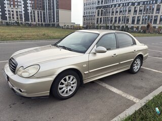 2004 Hyundai Sonata IV (EF) Рестайлинг, бежевый, 590000 рублей, вид 2