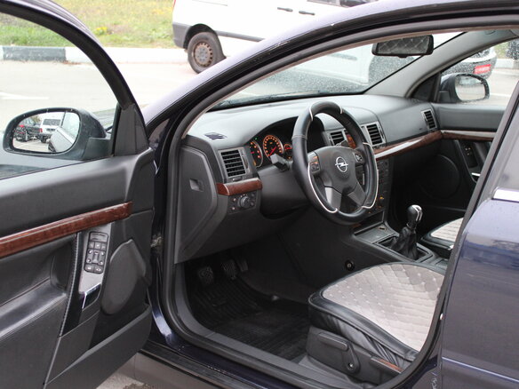 2005 Opel Vectra C, синий, 419000 рублей - вид 9