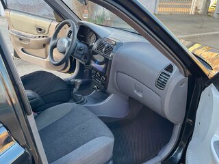 2008 Hyundai Accent ТагАЗ II, чёрный, 349000 рублей, вид 5