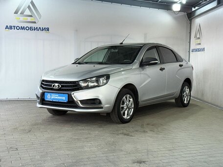 2019 Lada (ВАЗ) Vesta I, серебристый, 759000 рублей, вид 1