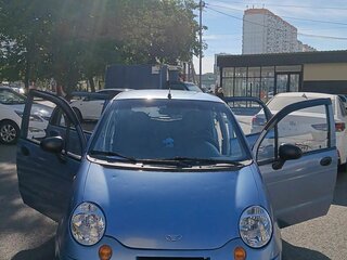 2007 Daewoo Matiz I Рестайлинг, синий, 270000 рублей, вид 4