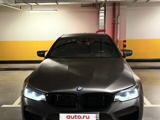 2020 BMW 5 серии M550d xDrive VII (G30/G31/G38), чёрный, 6300000 рублей, вид 3