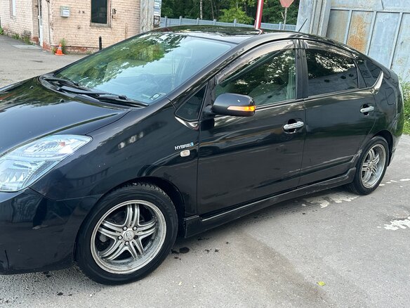 2007 Toyota Prius II Рестайлинг (XW20), чёрный, 479000 рублей - вид 4