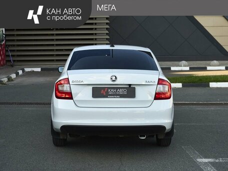 2017 Skoda Rapid I, белый, 1048000 рублей, вид 4