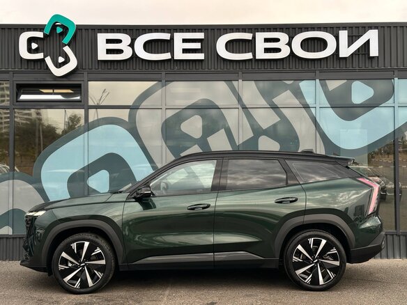 2023 Geely Atlas II, зелёный - вид 8