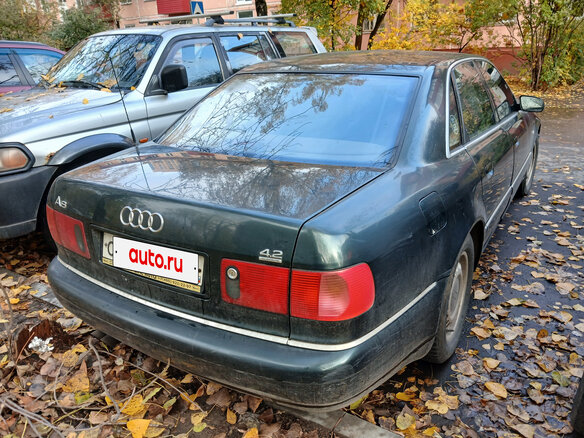 2002 Audi A8 I (D2) Рестайлинг, зелёный, 850000 рублей - вид 6