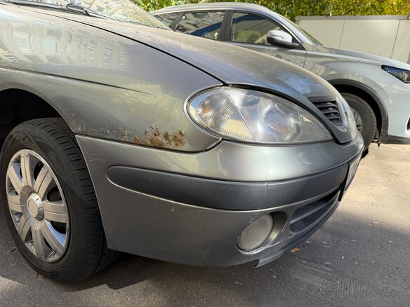 2002 Renault Megane I Рестайлинг, серый, 220000 рублей - вид 10