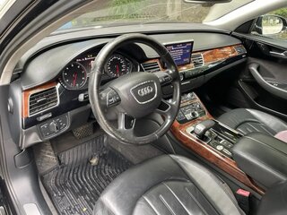 2012 Audi A8 Long III (D4), чёрный, 1590000 рублей, вид 5