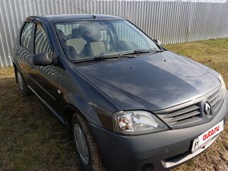 2008 Renault Logan I, серый, 355000 рублей, вид 1