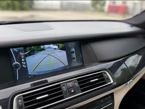2008 BMW 7 серии 750i V (F01/F02/F04), синий - вид 18
