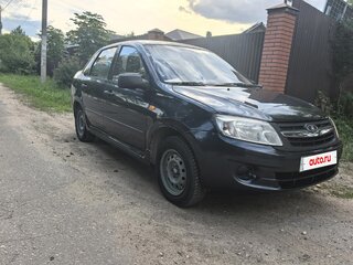 2012 Lada (ВАЗ) Granta I, серый, 286000 рублей, вид 3