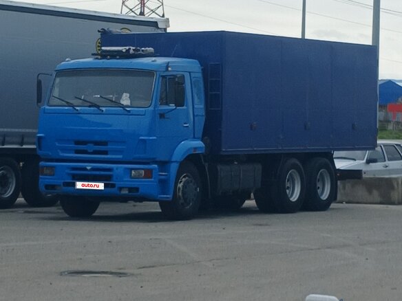 2008 КамАЗ 65115, голубой, 1600000 рублей - вид 3