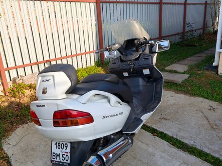 2010 Suzuki Burgman (SkyWave) 650, белый, 390000 рублей, вид 5