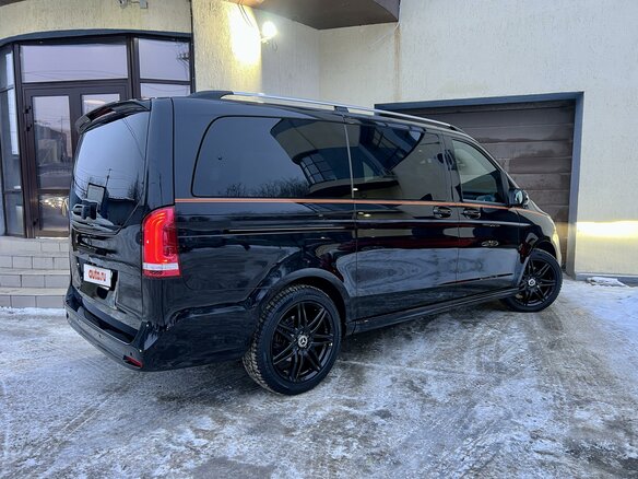 2021 Mercedes-Benz V-Класс Long 220 d длинный III (W447) Рестайлинг, чёрный, 8800000 рублей - вид 2