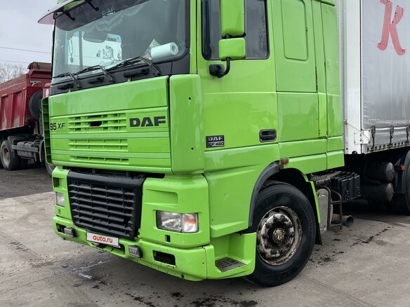 2002 DAF XF 95, зелёный, 2200000 рублей - вид 11