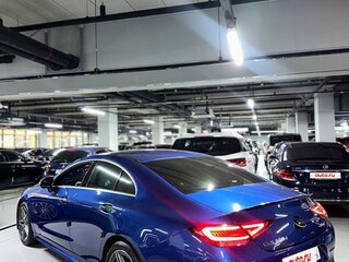 2021 Mercedes-Benz CLS 300 d III (C257) Рестайлинг, синий, 5600000 рублей, вид 5