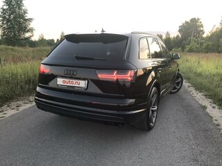 2017 Audi Q7 II (4M), синий, 4100000 рублей, вид 2