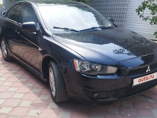 2007 Mitsubishi Lancer X, чёрный, 820000 рублей, вид 3