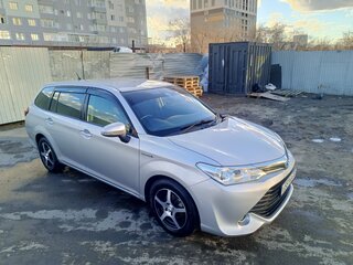 2016 Toyota Corolla Fielder XI (E160, E170, E180), серый, 1050000 рублей, вид 1