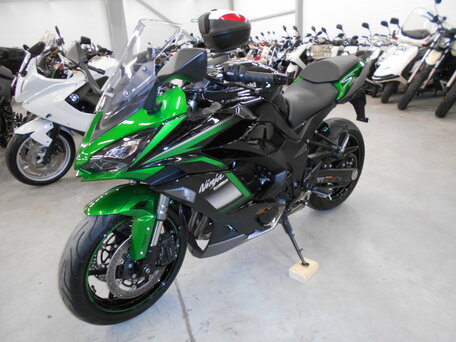 2020 Kawasaki Ninja 1000 SX, зелёный, 1160000 рублей, вид 5