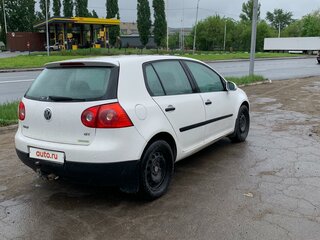 2005 Volkswagen Golf V, белый, 580000 рублей, вид 5