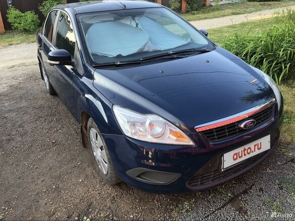 2009 Ford Focus II Рестайлинг, синий, 320000 рублей - вид 1