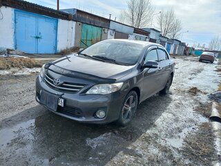 2010 Toyota Corolla X (E140, E150) Рестайлинг, серый, 900000 рублей, вид 4