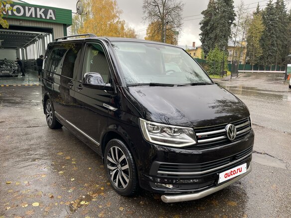 2019 Volkswagen Multivan T6, чёрный, 5800000 рублей - вид 1