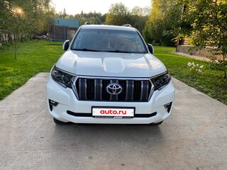 2018 Toyota Land Cruiser Prado 150 Series Рестайлинг 2, белый, 4900000 рублей, вид 1