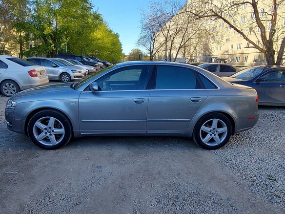 2005 Audi A4 III (B7), серый, 1350000 рублей - вид 1