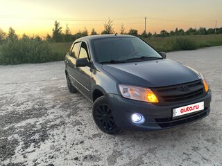 2014 Lada (ВАЗ) Granta I, серый, 550000 рублей, вид 5
