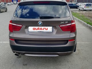 2012 BMW X3 20i xDrive II (F25), коричневый, 1320000 рублей, вид 3