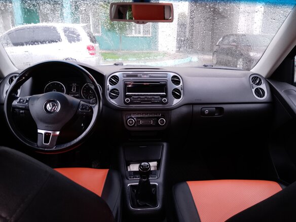 2011 Volkswagen Tiguan I Рестайлинг, синий, 1350000 рублей - вид 20