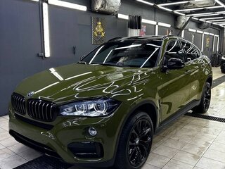 2018 BMW X6 30d II (F16), зелёный, 5000000 рублей, вид 1