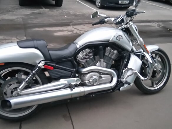 2009 Harley-Davidson V-Rod Muscle, серый - вид 4