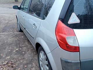 2008 Renault Scenic Grand II Рестайлинг, серебристый, 625000 рублей, вид 3