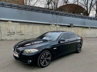 2012 BMW 5 серии 520i VI (F10/F11/F07), чёрный, 2100000 рублей, вид 1