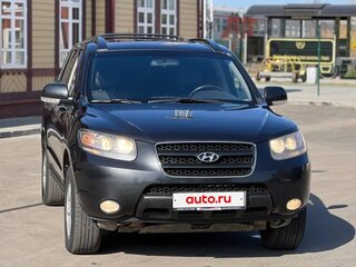 2009 Hyundai Santa Fe II, чёрный, 950000 рублей, вид 2