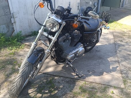 2007 Harley-Davidson Sportster 883, чёрный, 650000 рублей, вид 2