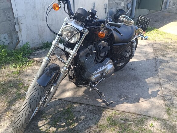 2007 Harley-Davidson Sportster 883, чёрный, 650000 рублей - вид 1