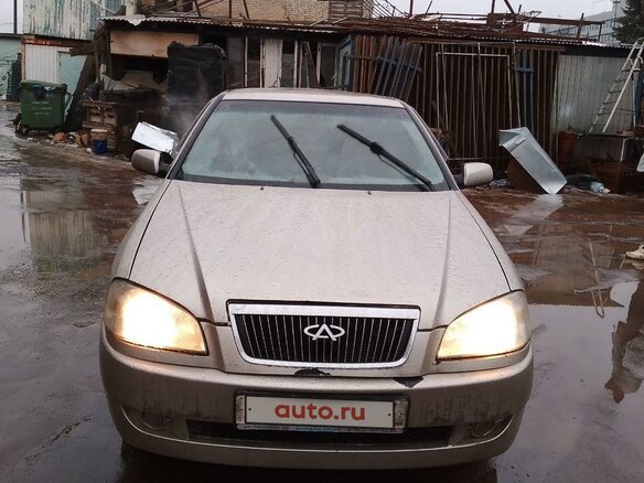 2007 Chery Amulet (A15) I, бежевый, 40000 рублей