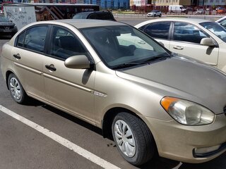 2008 Hyundai Accent III, жёлтый, 500000 рублей, вид 5