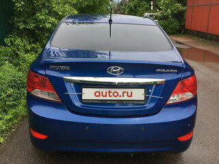 2011 Hyundai Solaris I, синий, 999999 рублей, вид 2