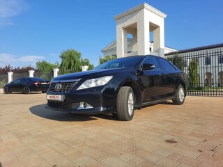 2014 Toyota Camry VII (XV50), чёрный, 1750000 рублей, вид 1