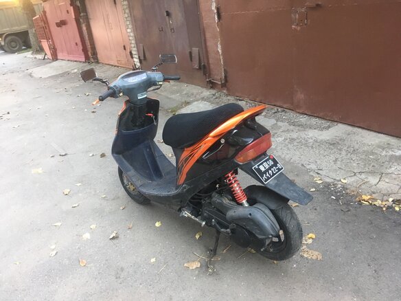 2016 Honda Dio, оранжевый, 70000 рублей - вид 1