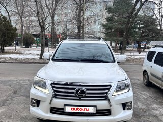 2012 Lexus LX 570 III Рестайлинг, белый, 4400000 рублей, вид 2