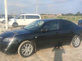 2008 Mazda 3 I (BK) Рестайлинг, чёрный, 750000 рублей, вид 1