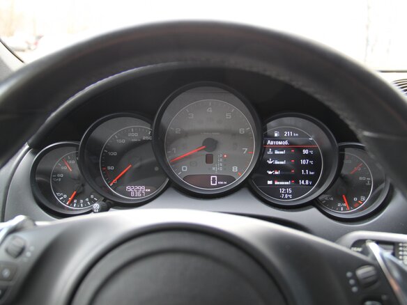 2011 Porsche Cayenne S II (958), чёрный, 2250000 рублей - вид 8
