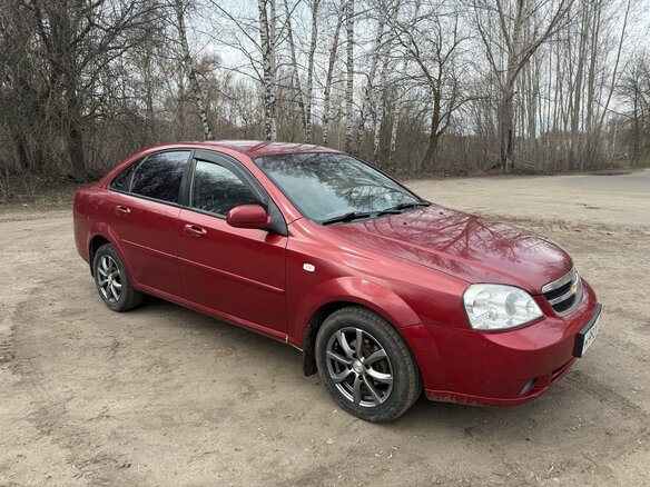 2007 Chevrolet Lacetti I, красный, 450000 рублей - вид 1