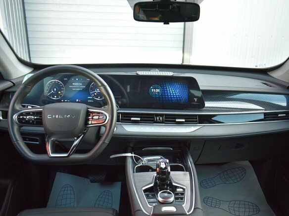 2024 Chery Tiggo 7 Pro Max I Рестайлинг, серый - вид 12